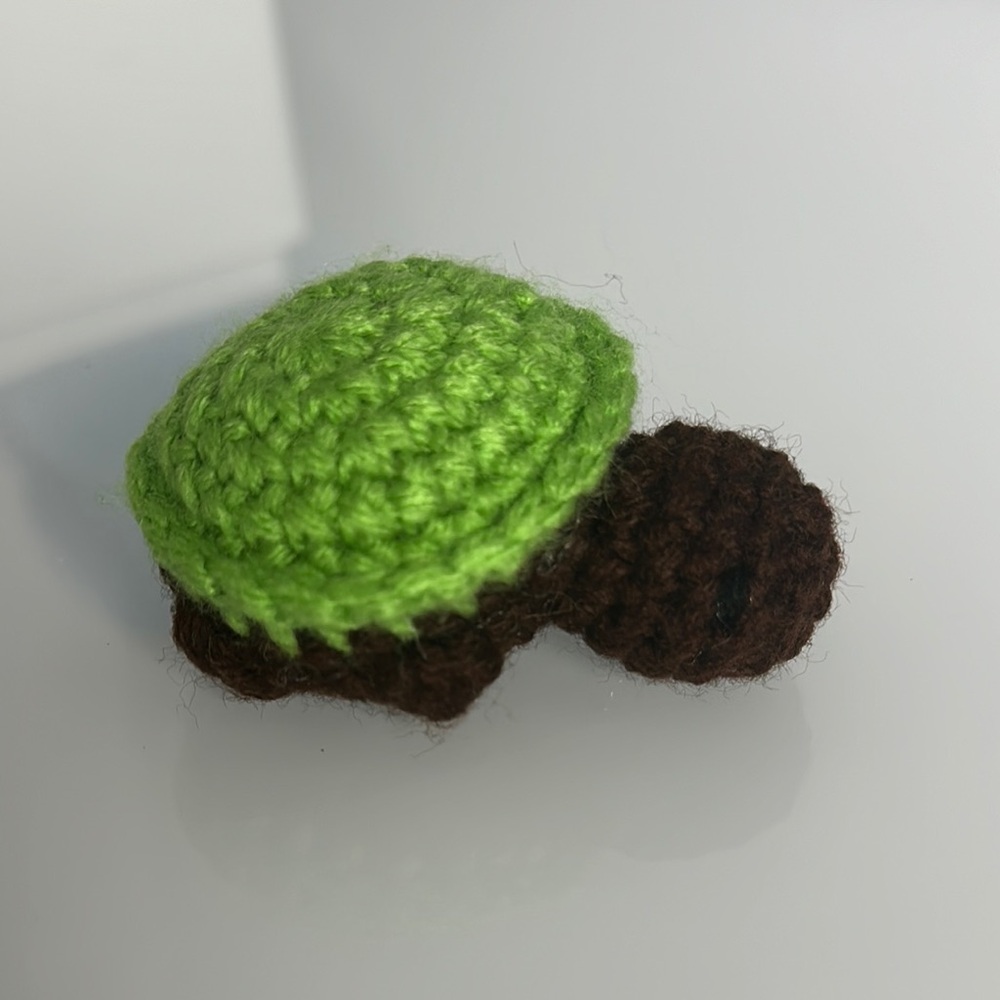 Handmade Mini Crochet Turtle Plush
